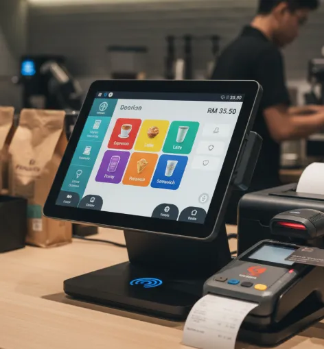 F&B POS System Johor Bahru | Android POS & Kiosk Solutions