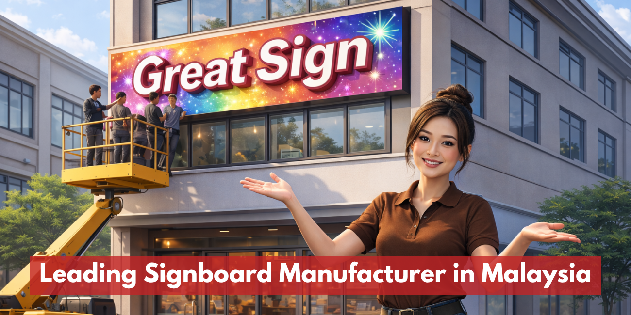 Multi-Outlet & Franchise Signage Execution System and Leading Signboard Manufacturer in Malaysia
