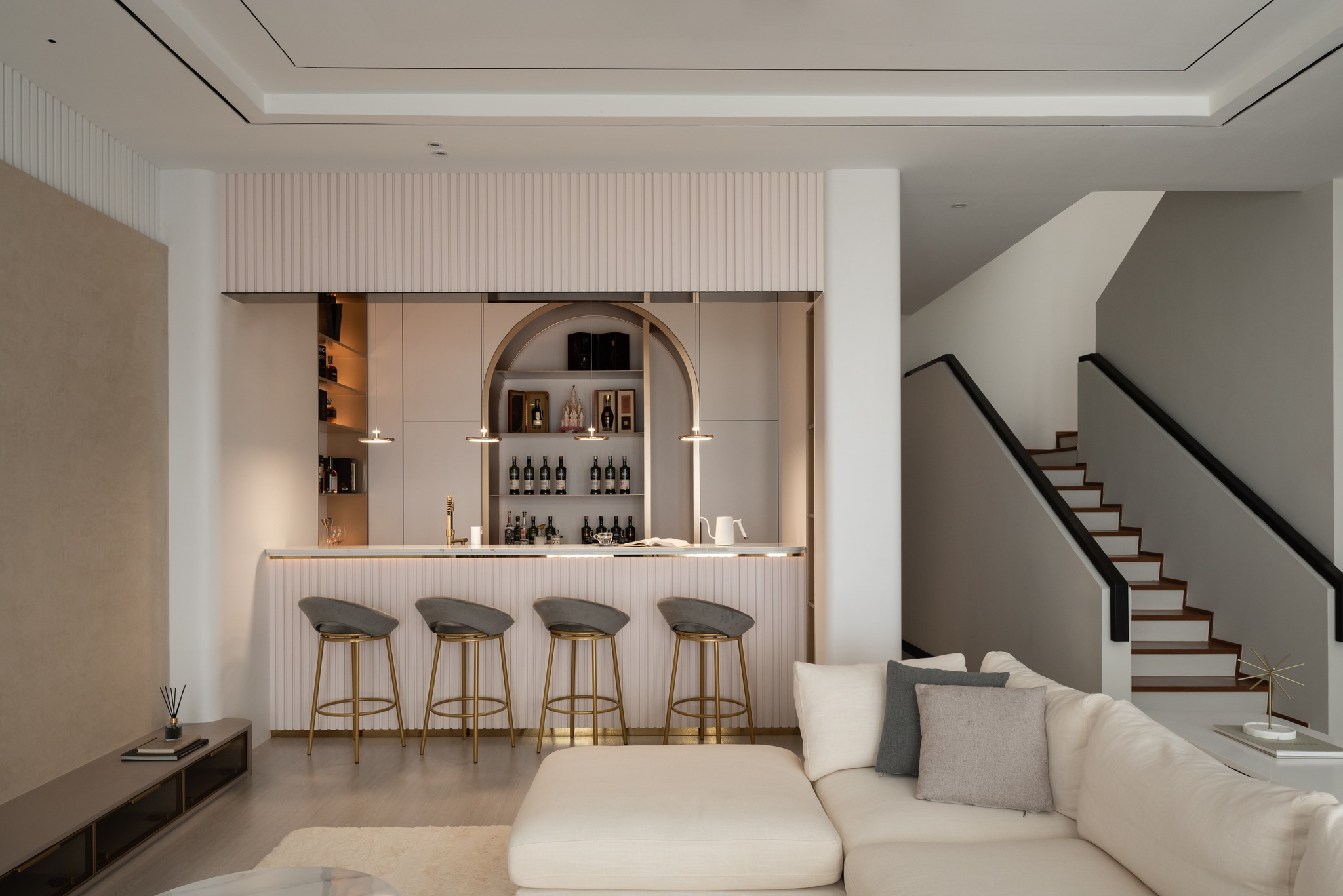 Ariza Residence interior detailing by AOHA Designs Penang