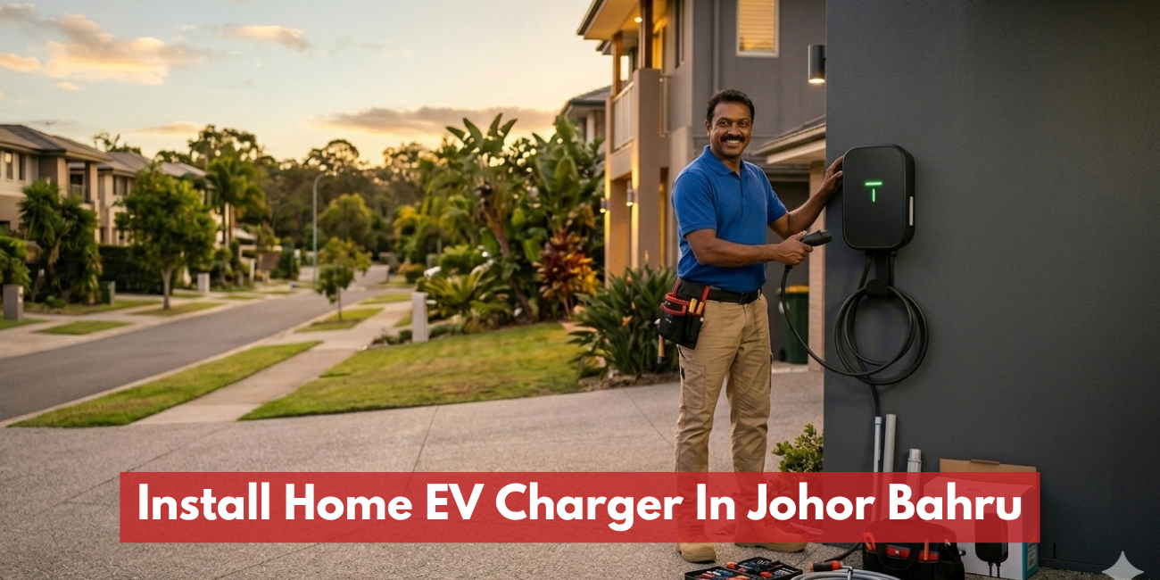 Install Home EV Charger In Johor Bahru