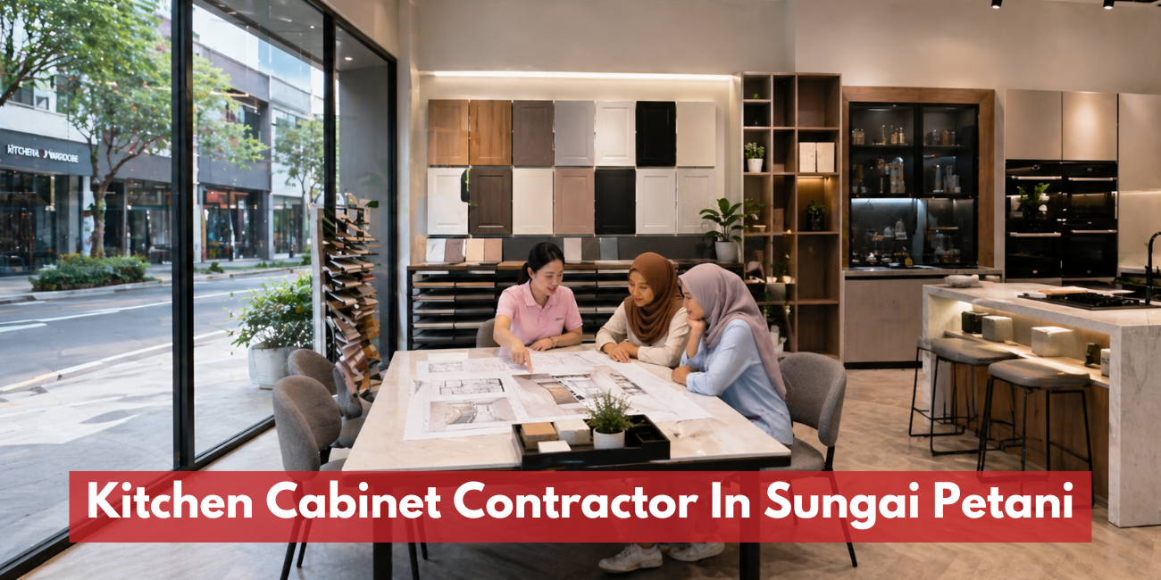 Kitchen Cabinet Contractor In Sungai Petani 