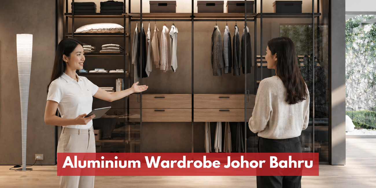 Aluminium Wardrobe Johor Bahru