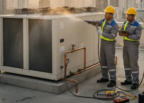 Air Conditioning Maintenance & HVAC Selangor Malaysia | Chiller, FCU & AHU Experts