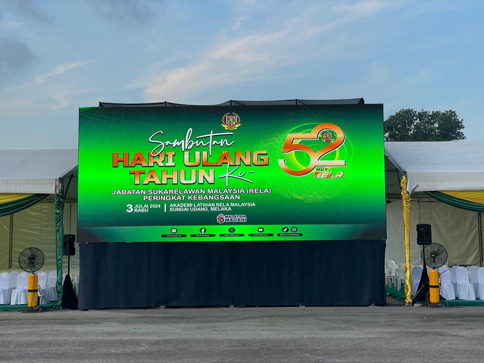 LED display rental Malaysia event screen setup