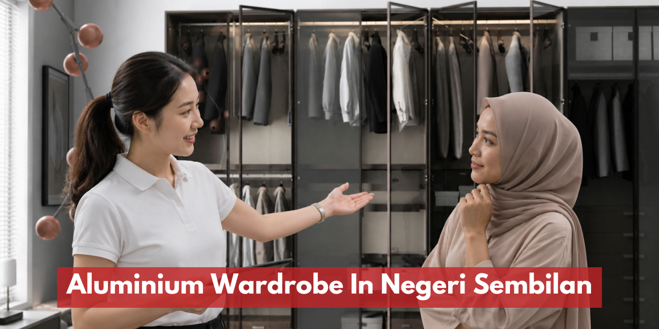 Aluminium Wardrobe In Negeri Sembilan