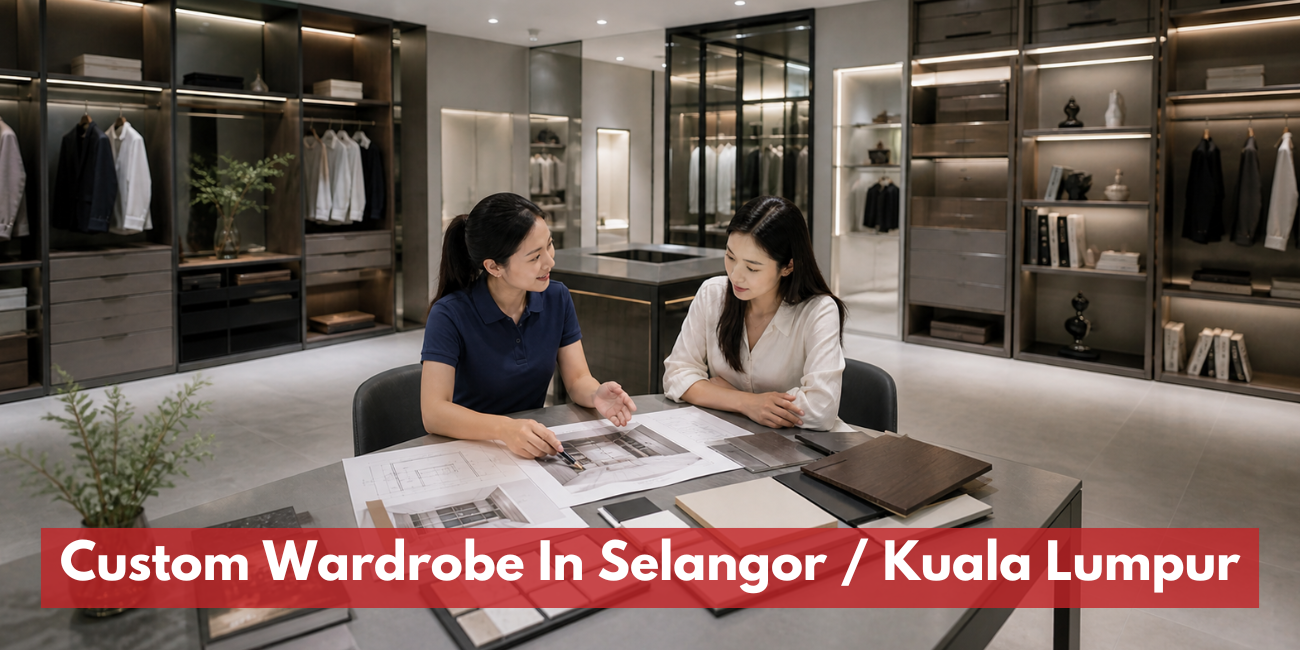 Custom Made Wardrobe Contractor In Selangor / Kuala Lumpur