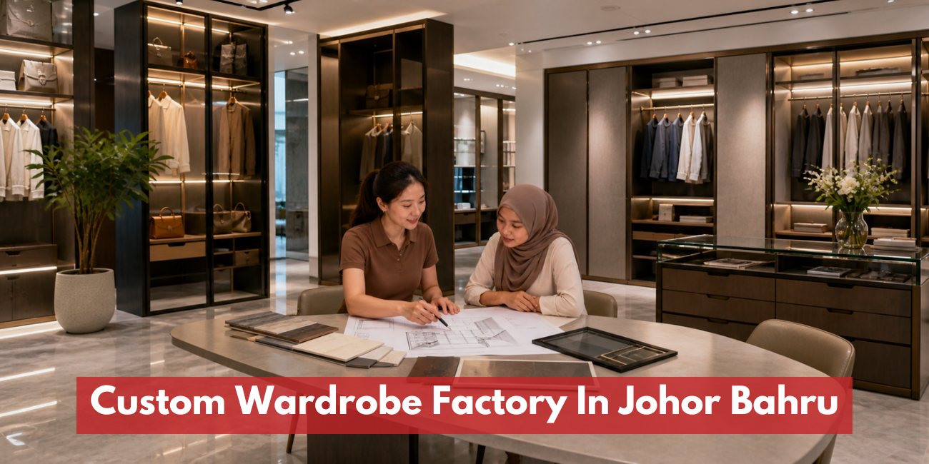 Custom Made Wardrobe Factory In Johor / Johor Bahru