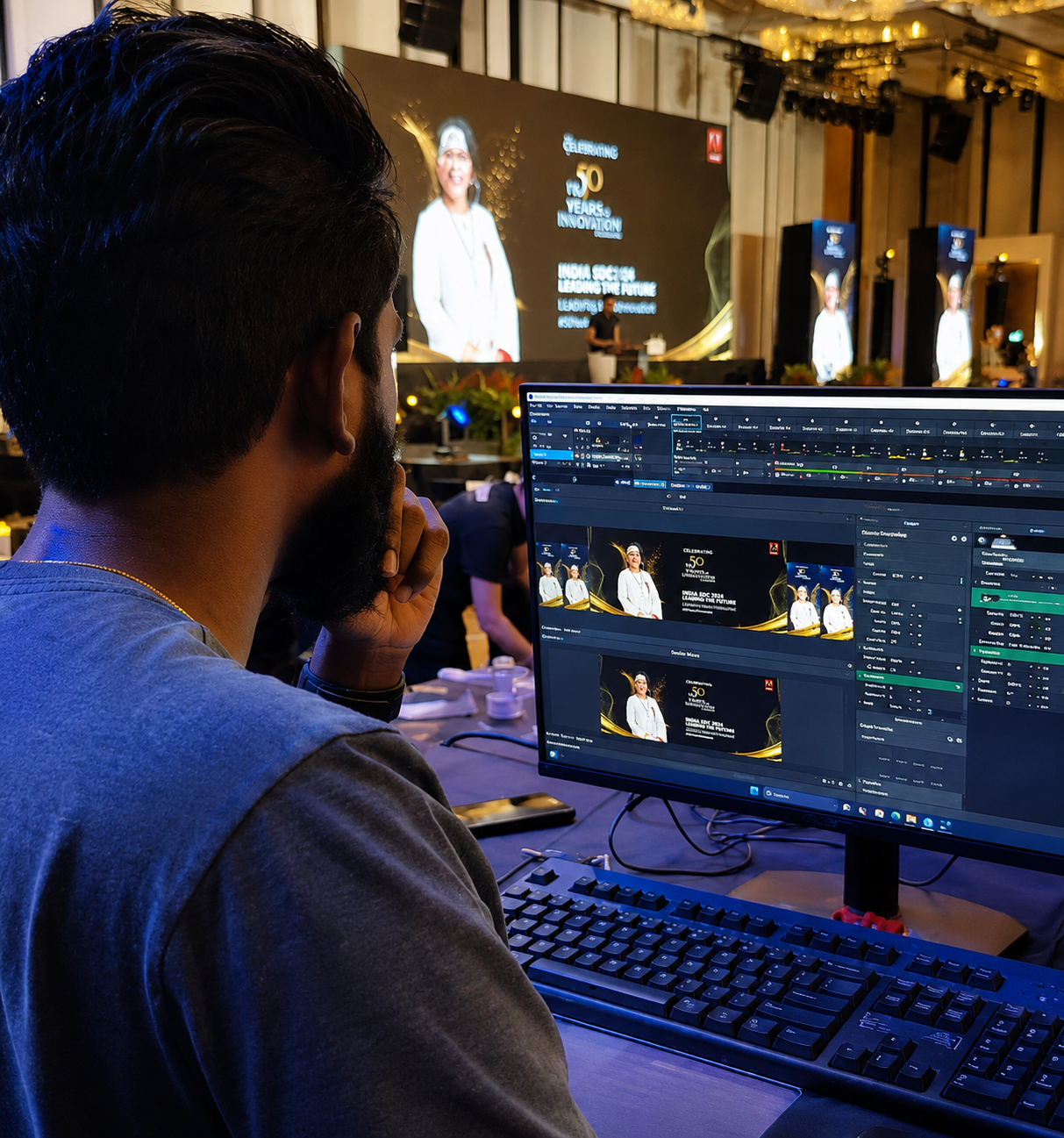 Refresh Rate Prevents Flickering on Camera