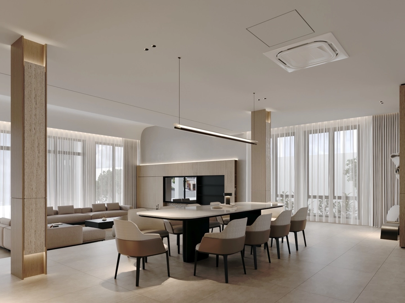 Pinhorn residential interior design project by AOHA