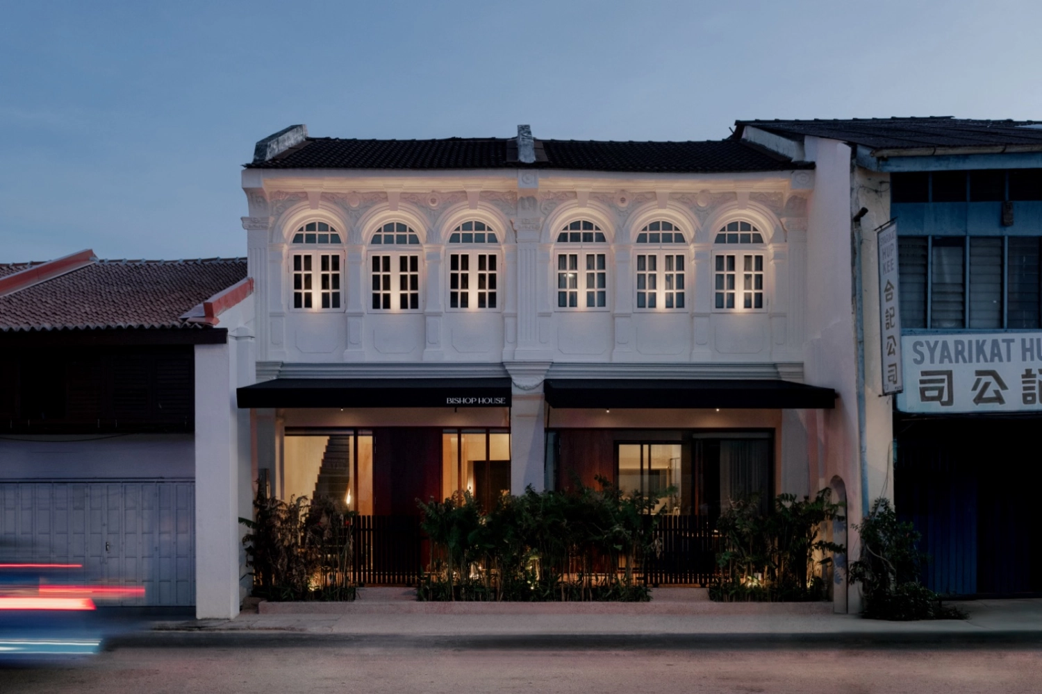 Bishop House commercial heritage adaptive reuse project by AOHA