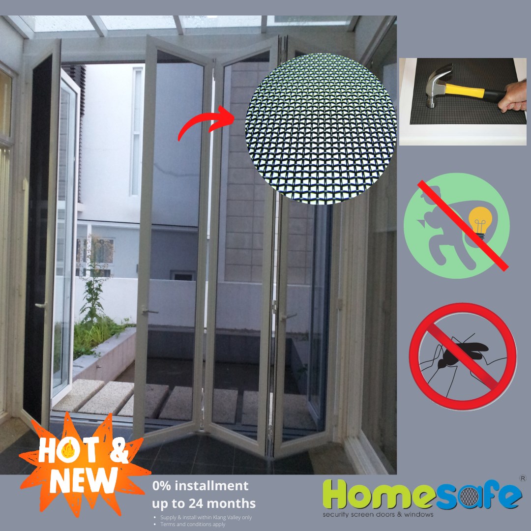 Mosquito Screen Installation Selangor Malaysia | Security Mesh & Insect Screen