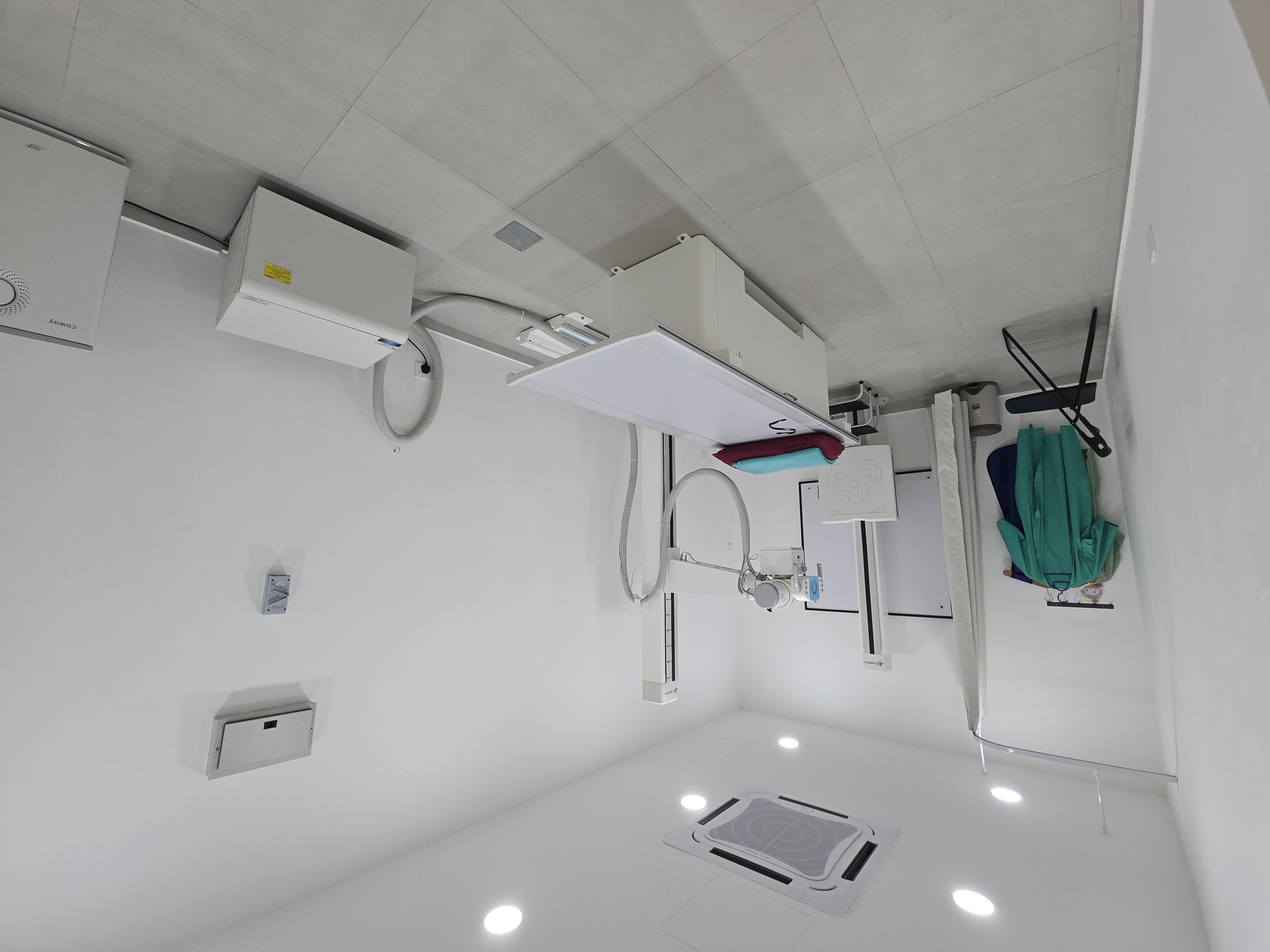 X-ray diagnostic room at Prinz Keponggi medical clinic Kuala Lumpur