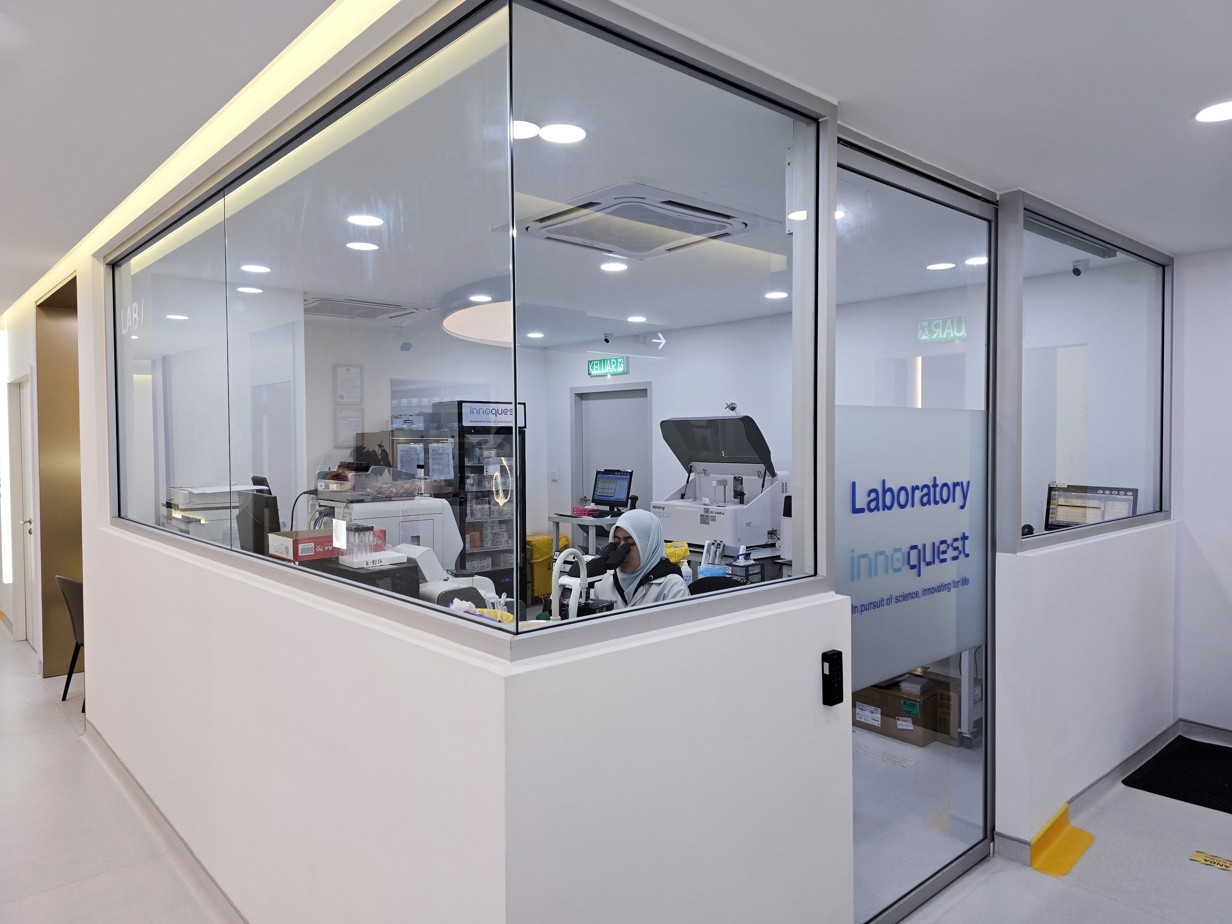 Blood test and health screening room at Prinz Keponggi Kuala Lumpur