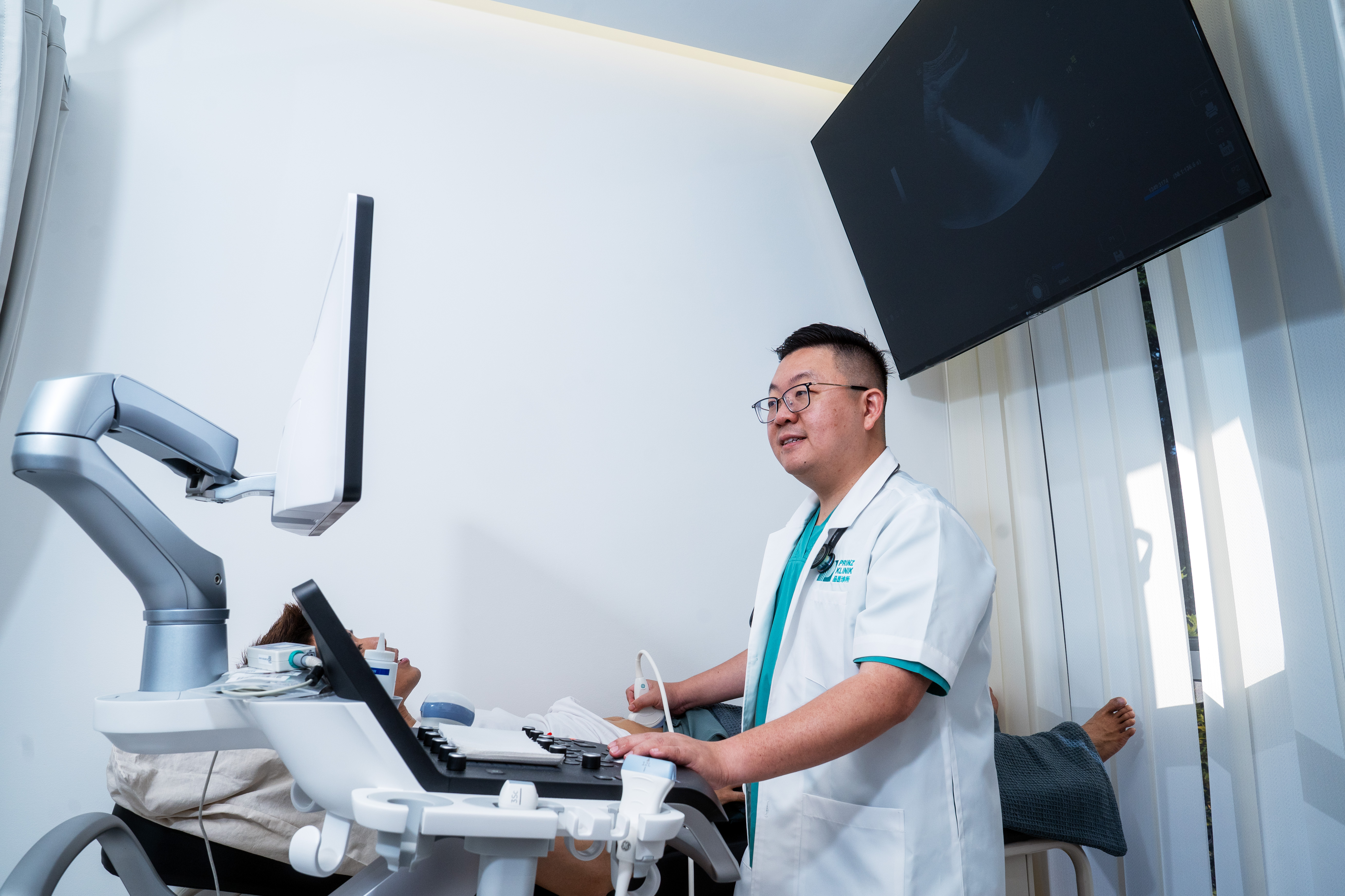 Ultrasound diagnostic screening service at Prinz Keponggi Kuala Lumpur