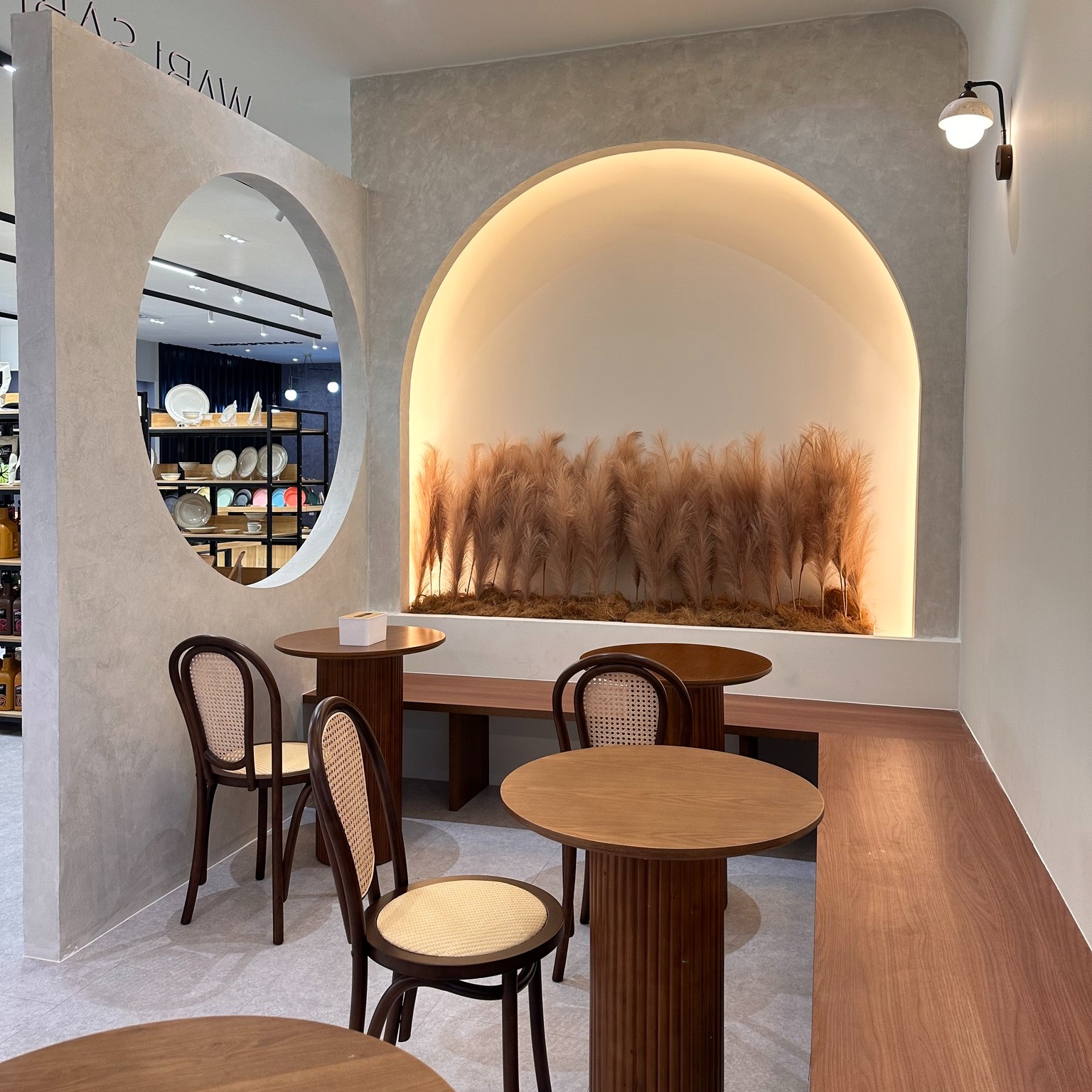 ANJU kitchenware showroom display for restaurant and café buyers in Malaysia