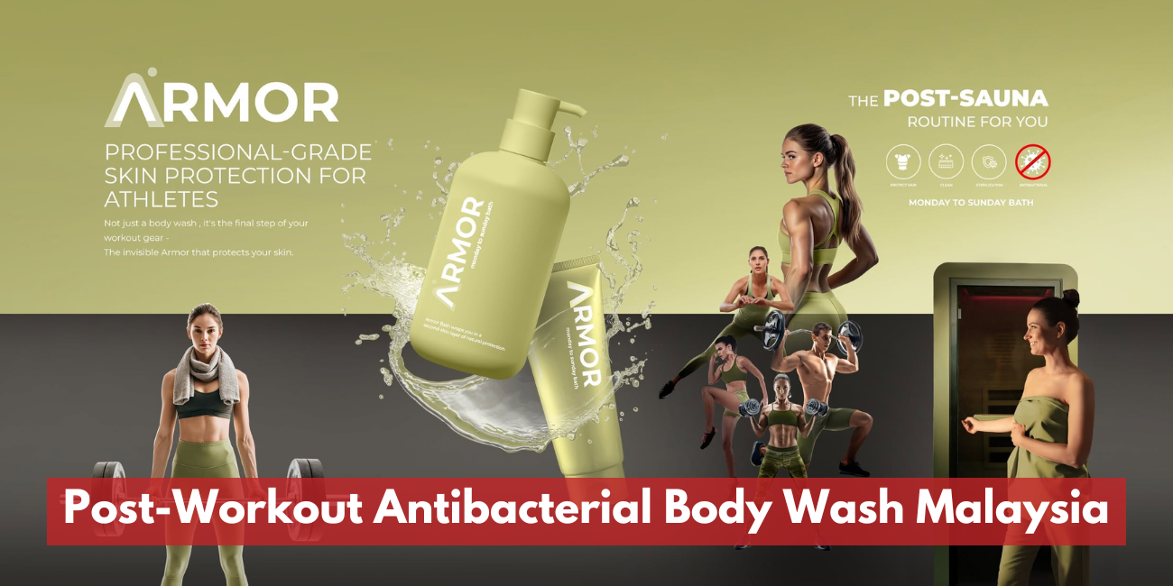 Post-Workout Antibacterial Body Wash Malaysia | Armor Living Recovery Care