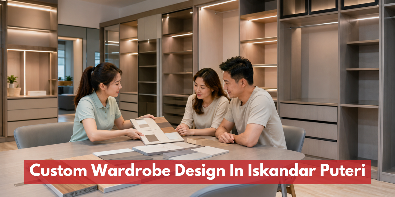 Custom Wardrobe Design In Iskandar Puteri