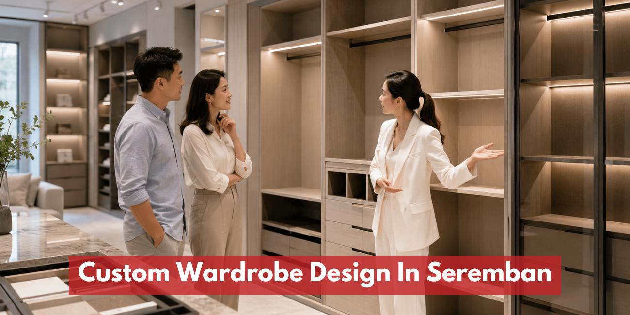 Custom Wardrobe Design In Seremban