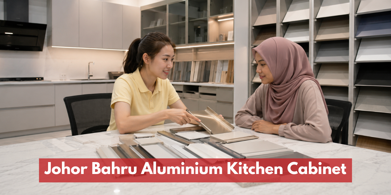 Johor Bahru Aluminium Kitchen Cabinet