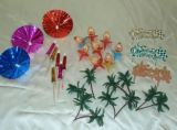 Umbrella, Crown Head, Twin Palm Tree