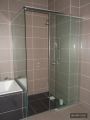 Shower Screen Swing Door Tempered Glass)
