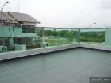 Tempered Fence Glass Panel