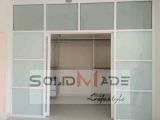 Aluminum 2 Fix 2 Slide Hanging Door