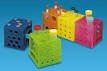 Plastic Cube Rack