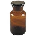 Reagent Bottle, Wide Mouth, Amber