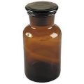Reagent Bottle, Wide Mouth, Amber