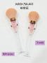 WINE GLASS DESIGN MAKE UP BRUSH