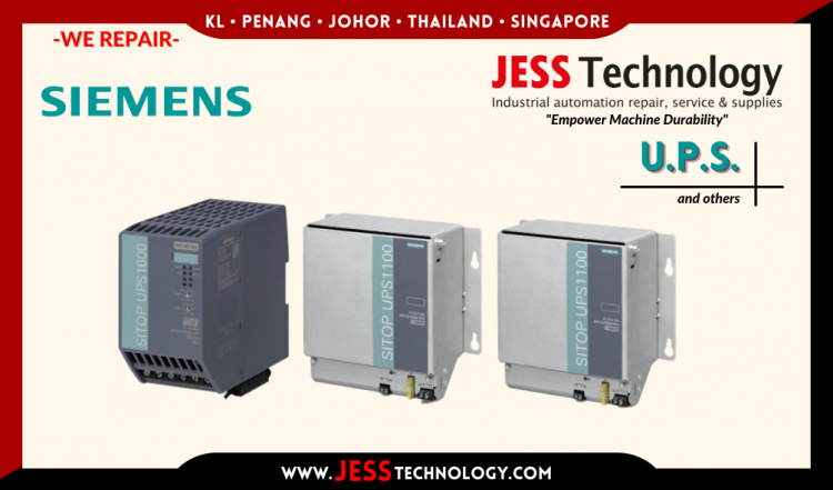 Repair SIEMENS UPS Malaysia, Singapore, Indonesia, Thailand