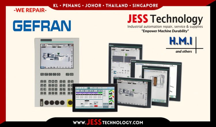 Repair GEFRAN HMI Malaysia, Singapore, Indonesia, Thailand