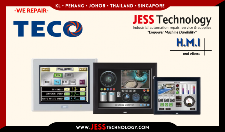 Repair TECO HMI Malaysia, Singapore, Indonesia, Thailand