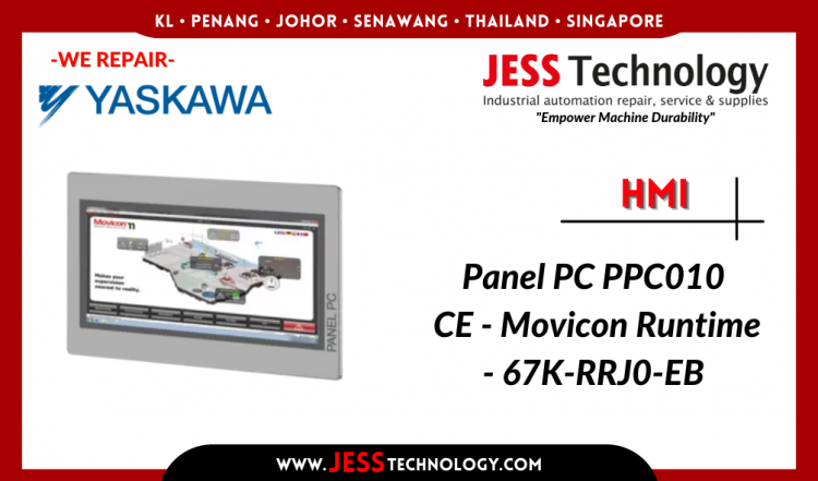 Repair YASKAWA HMI Panel PC PPC010 CE Malaysia, Singapore, Indonesia, Thailand