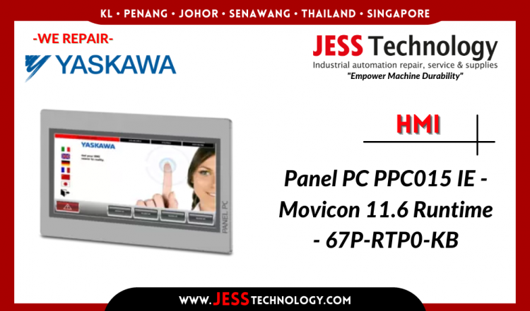 Repair YASKAWA HMI Panel PC PPC015 IE Malaysia, Singapore, Indonesia, Thailand