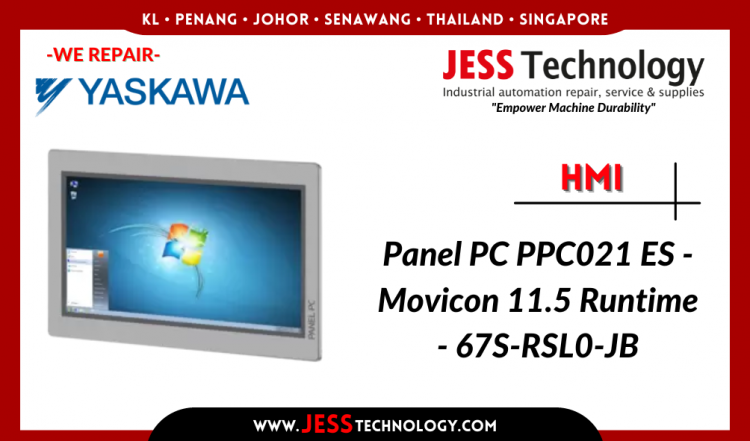 Repair YASKAWA HMI Panel PC PPC021 ES Malaysia, Singapore, Indonesia, Thailand