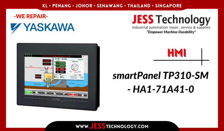 Repair YASKAWA HMI smartPanel TP310-SM - HA1-71A41-0 Malaysia, Singapore, Indonesia, Thailand