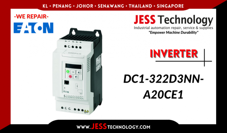 Repair EATON INVERTER DC1-322D3NN-A20CE1 Malaysia, Singapore, Indonesia, Thailand