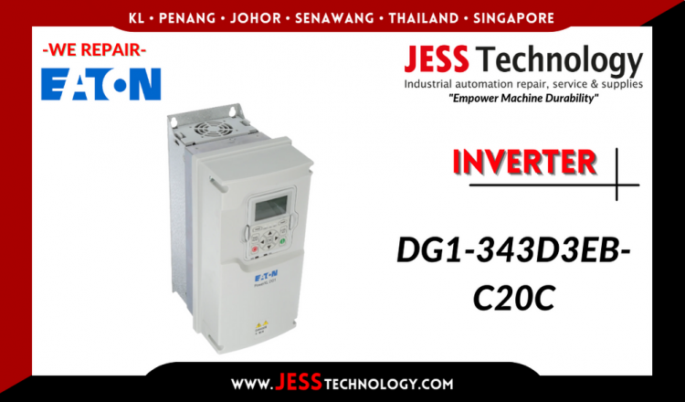 Repair EATON INVERTER DG1-343D3EB-C20C Malaysia, Singapore, Indonesia, Thailand