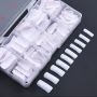 French Extension Nail Tips ( clear/milky white/white)  ʽ͸ӳƬ(͸/̰/ɫ )