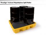 4-drum Polyethylene Spill Pallet