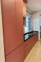 Barbie Pink Themed Kitchen Cabinet Design by Stylehome Fabrication