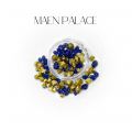 Nail V Cut Colored Gem Accessories set
