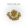 Nail V Cut Colored Gem Accessories set