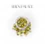 Nail V Cut Colored Gem Accessories set