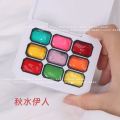 HUAXI 1 Set 9 Color Pat Gel Gradient Painting Gel Nail Polish