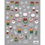 5D Christmas Sticker ʥ��������ֽ