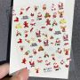 5D Christmas Sticker ʥ��������ֽ