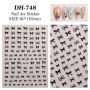 Nail Art Sticker Ribbon ��������ֽ ​